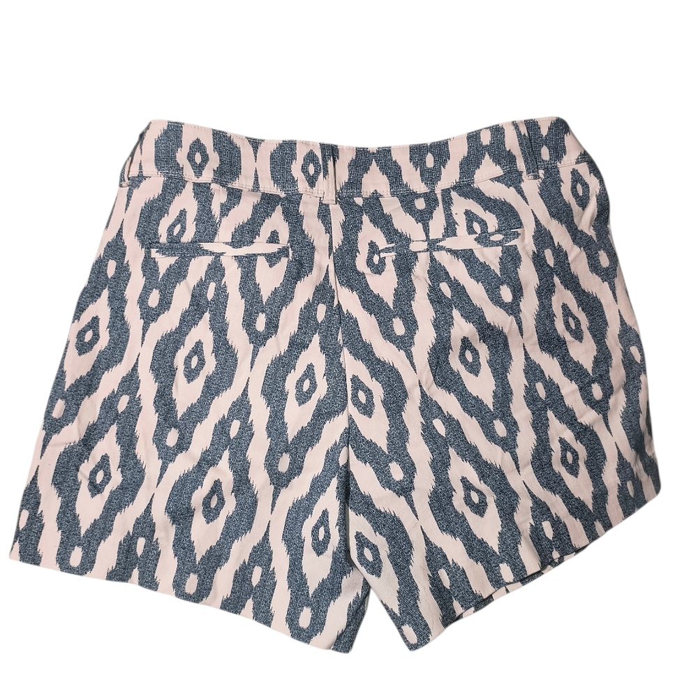 Isaac Mizrahi 5" Inseam Stretch Tailored Ikat Trouser Shorts Size 8 MSRP $58 - Picture 2 of 3